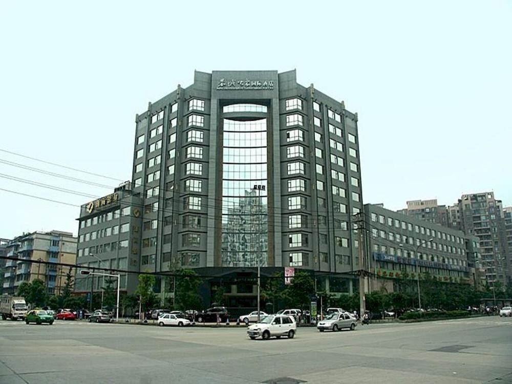 Rong Impression International Hotel Чънду Екстериор снимка